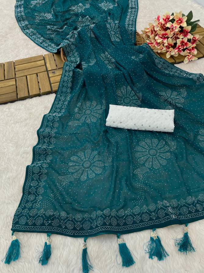 DDH 1 and 2 By Dhruvi  Best Party Wear Zomato Saree Wholesale Shop In Surat